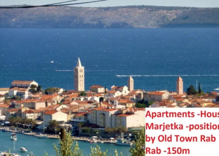 Apartman Marjetka Charming Rab Town